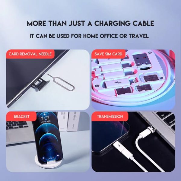 5 in 1 MULTI-FUNCTIONAL DATA CABLE SET