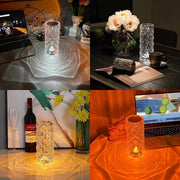 Rose Diamond Lamp with  16 RGB Colors