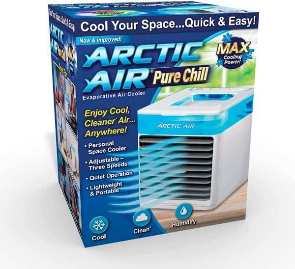 Arctic Air Ultra Portable Home Air Cooler, Mini USB 3 In 1 Air Cooler