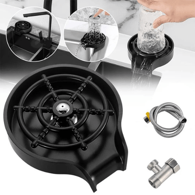 GLASS RINSER FOR KITCHEN SINK AUTOMATIC CUP WASHER