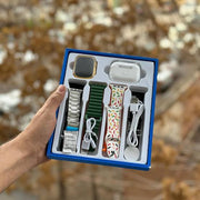 →WS10 Ultra 2 Smart Watch with Airpods & 7 Straps