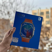 →WS10 Ultra 2 Smart Watch with Airpods & 7 Straps