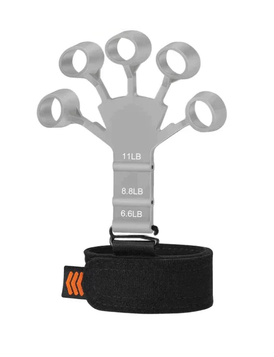 Gripster - Strengthener Finger Stretcher Hand Gripper Silicone Finger Grip Patient Hand Strengthening Guitar Finger Flexion And Hand Strengthening Extension Exercise Device