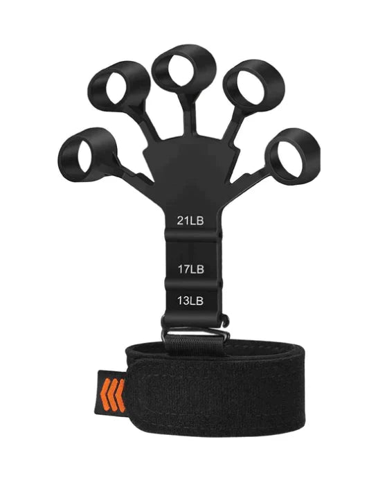 Gripster - Strengthener Finger Stretcher Hand Gripper Silicone Finger Grip Patient Hand Strengthening Guitar Finger Flexion And Hand Strengthening Extension Exercise Device