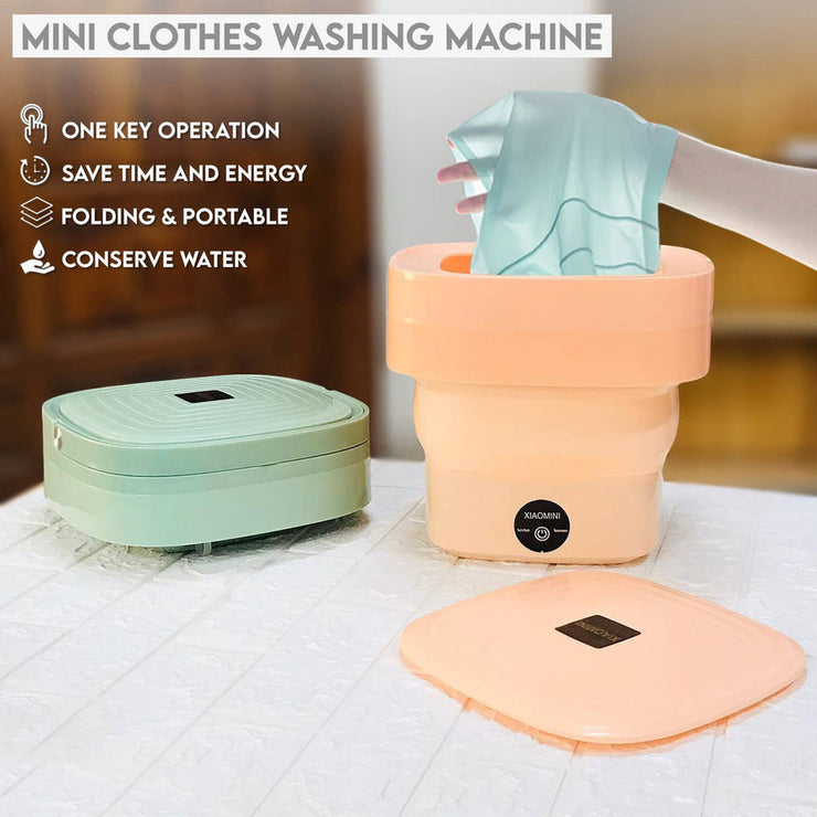 MINI PORTABLE FOLDING WASHING MACHINE HEAVY QUALITY