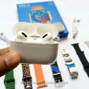 →WS10 Ultra 2 Smart Watch with Airpods & 7 Straps