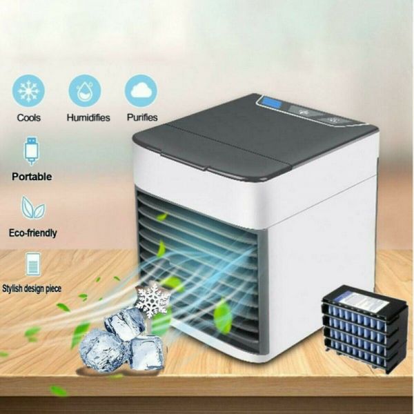 Arctic Air Ultra Portable Home Air Cooler, Mini USB 3 In 1 Air Cooler