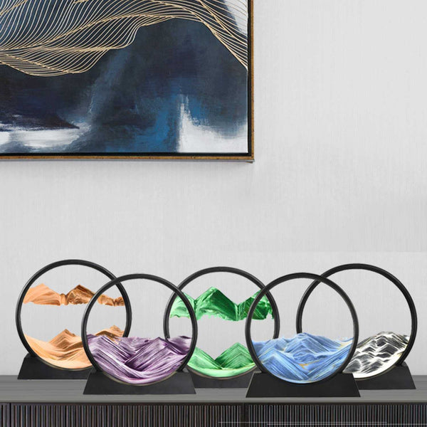 Dynamic Sand Art Lamp For Home Decore/ Large Size