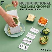 Multi Functional Vegetable Slicer Cutter Garlic Carrot Grater Chopper