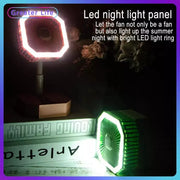 Portable Folding Fan, Desktop Fan Retractable Adjustable Table Cooling Plastic Fan